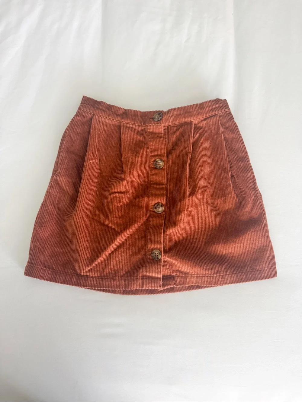 GAP Kids Pleated Corduroy Skirt